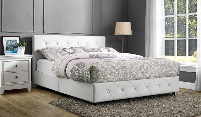 Headboard & Rails Platform Bed