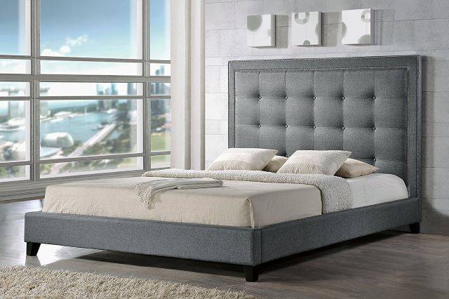 Baxton Studio Hirst Platform Bed