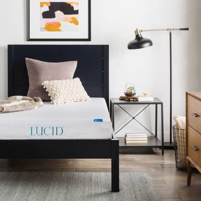 Lucid 6 Inch Memory Foam Mattress