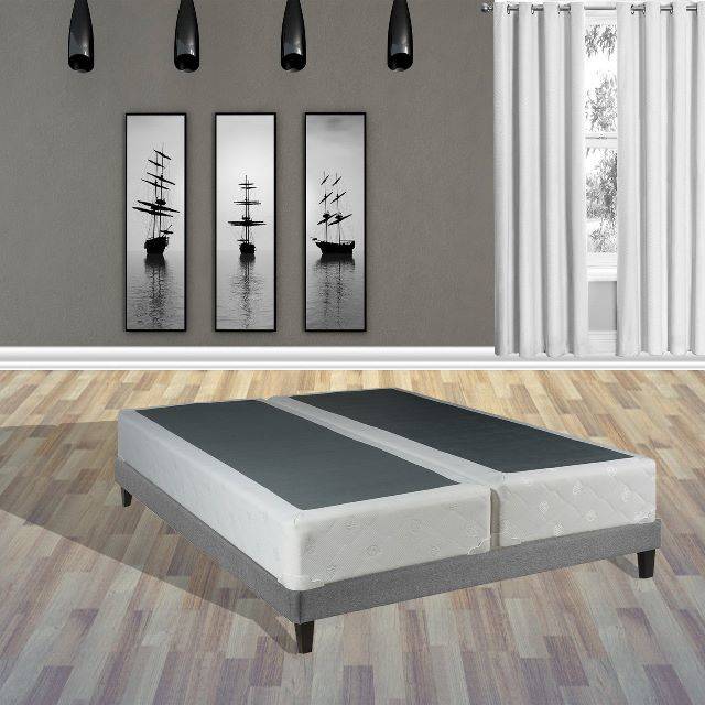 What Is A Split Box Spring, Metal Bed Frame For Queen Split Box Spring